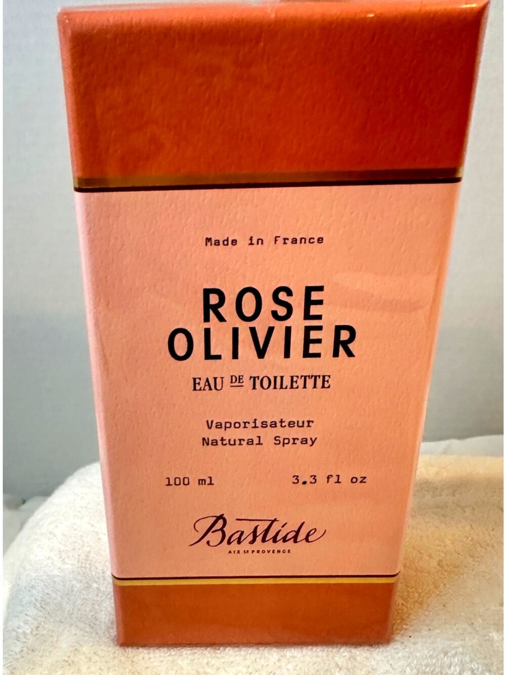 Bastide Rose Olivier Eau de Toilette Spray – 100ml / 3.3 fl oz – New & Sealed